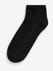 Black Cushion Sole Trainer Socks 4 Pack - Image 2 of 2