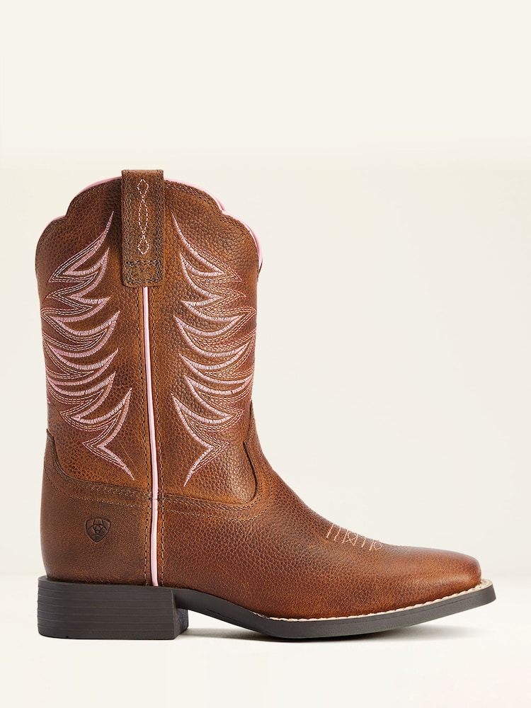 Ariat Brown Firecatcher Western Boots - Image 1 of 4 Ariat Brown Firecatcher Western Boots - Image 1 of 4