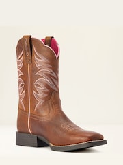 Ariat Brown Firecatcher Western Boots - Image 2 of 4