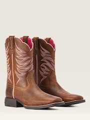 Ariat Brown Firecatcher Western Boots - Image 3 of 4