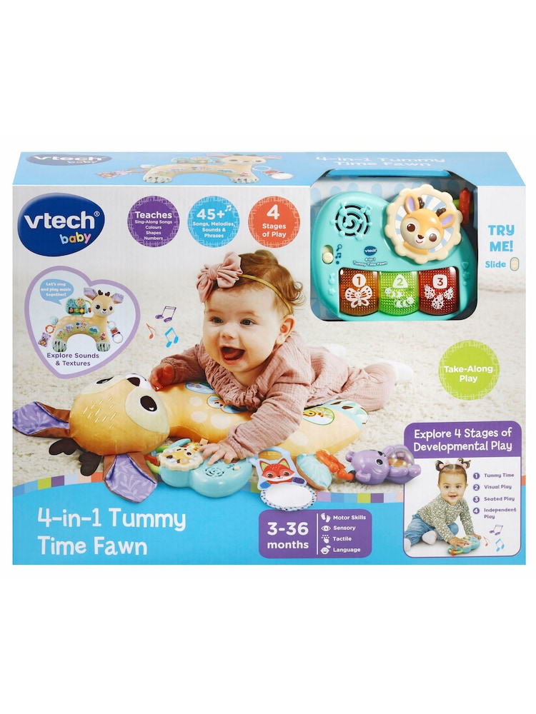 V-Tech Tummy Time Fawn - Image 6 of 6 V-Tech Tummy Time Fawn - Image 6 of 6