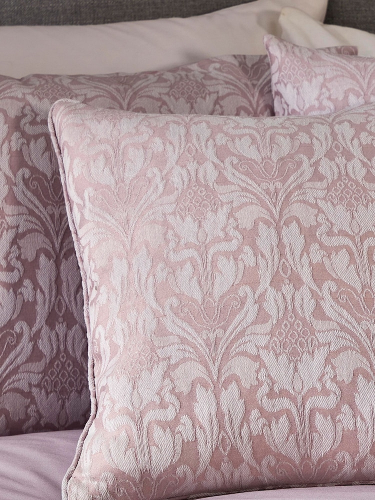 D&D Purple Hawthorne Jacquard Cushion - Image 1 of 3