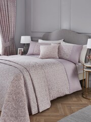 D&D Purple Hawthorne Jacquard Cushion - Image 2 of 3