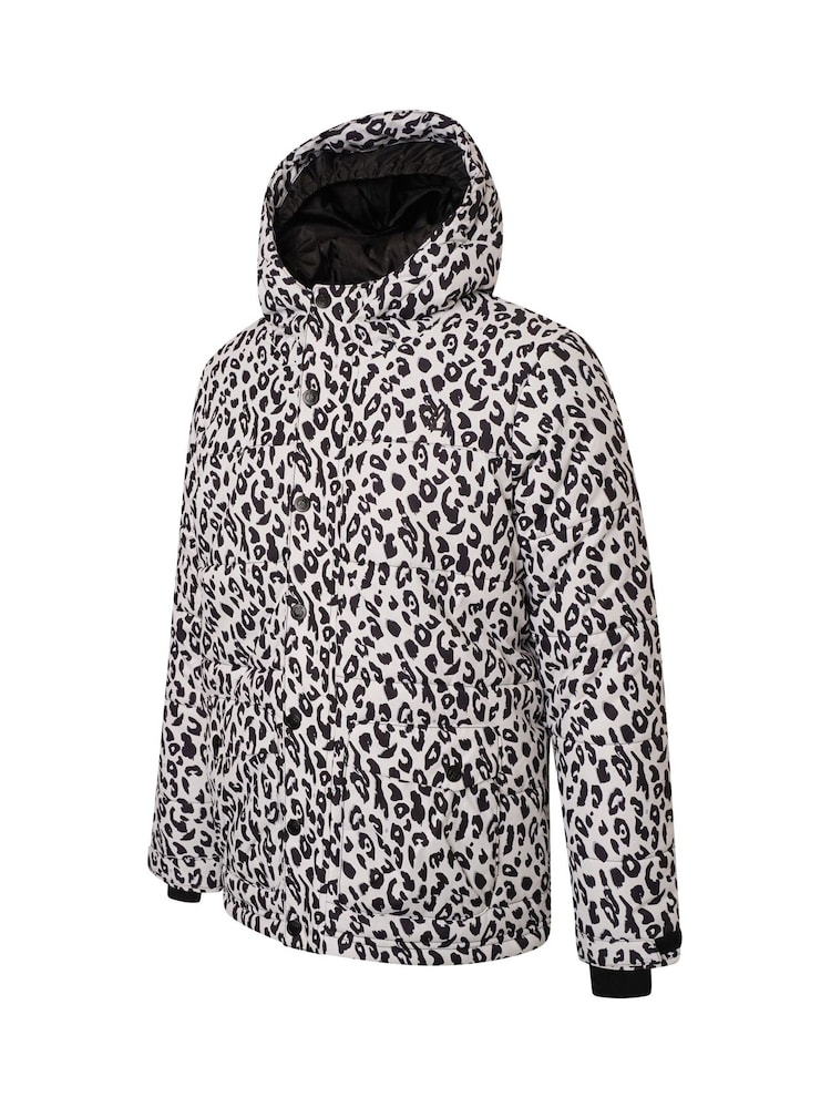 Black & White Dare 2b x Next Girls Impressing Ski Jacket - Image 10 of 10