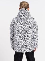 Black & White Dare 2b x Next Girls Impressing Ski Jacket - Image 3 of 10