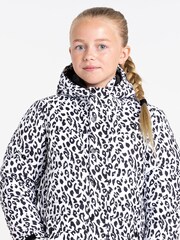 Black & White Dare 2b x Next Girls Impressing Ski Jacket - Image 7 of 10