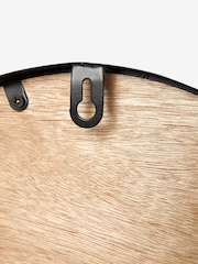 Natural Bronx 30cm Wooden Small Wall Clock - Image 5 of 5