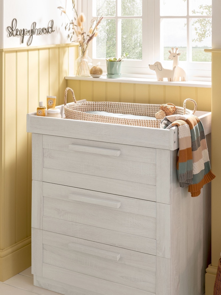 Mamas & Papas Nimbus White Atlas Dresser Changer Chest - Image 1 of 3