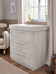 Mamas & Papas Nimbus White Atlas 2 Piece Nursery Furniture Set - Image 5 of 6