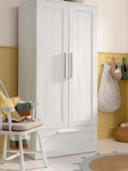 Mamas & Papas Nimbus White Kids Atlas Wardrobe - Image 1 of 3