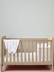 Mamas & Papas Light Oak Atlas Cot Bed - Image 2 of 8
