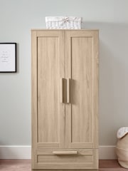 Mamas & Papas Light Oak Kids Atlas Wardrobe - Image 1 of 5