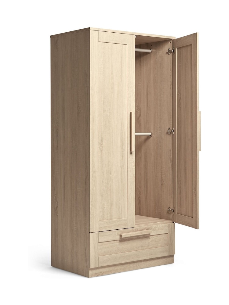 Mamas & Papas Light Oak Kids Atlas Wardrobe - Image 5 of 5