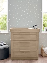Mamas & Papas Light Oak Atlas Dresser Changer Chest - Image 1 of 6