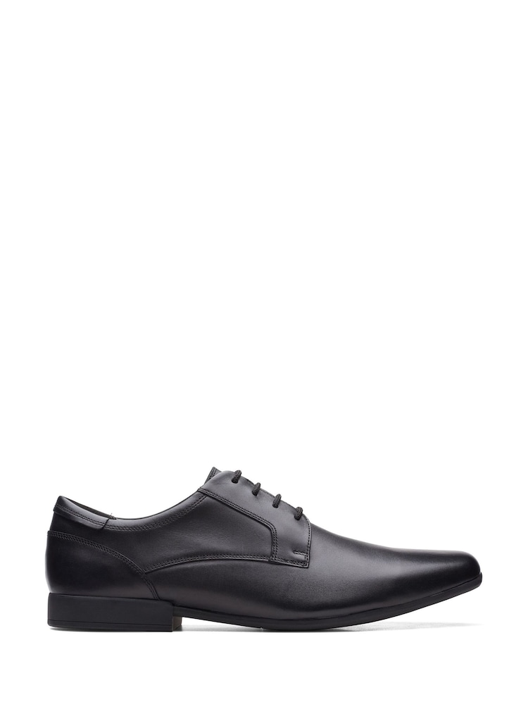 Clarks Black Leather Sidton Lace Shoes - Image 1 of 1 Clarks Black Leather Sidton Lace Shoes - Image 1 of 1