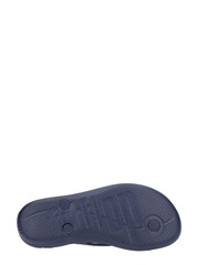 Tongs FitFlop Bleu iQushion dégradées scintillante - Image 4 of 5