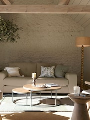 Dove Grey Malvern Oak Effect Nest of 2 Coffee Table - Image 3 of 9