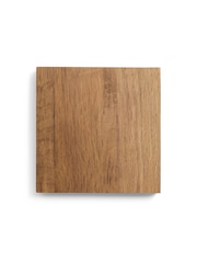 Dark Bronx Oak Effect 6 Seater Dining Table and Bench Set - Image 7 of 8