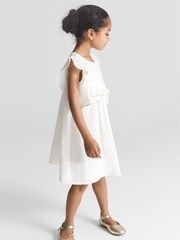 שמלה לילדות עם מלמלה בכתפיים של Reiss דגם Else - תמונה 1 מתוך 7