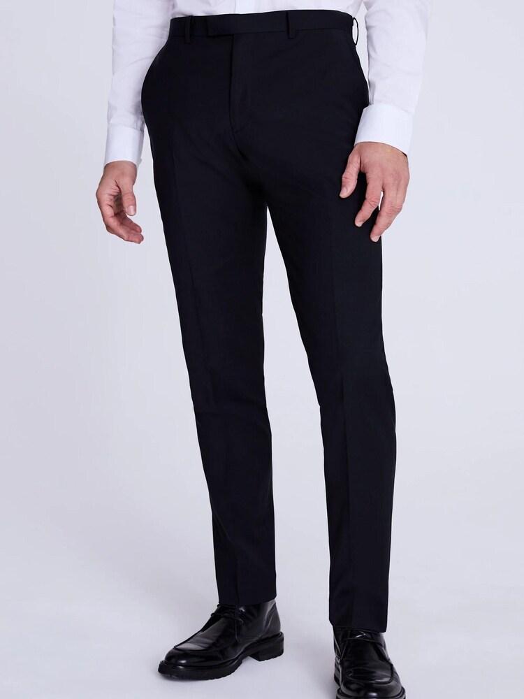 Moss Performance Anzug in Tailored Fit, Schwarz: Hose - Bild 1 von 3