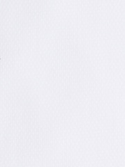 MOSS White Tailored Fit Single Cuff Dobby Shirt - Image 5 of 5