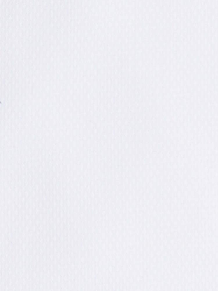 MOSS White Tailored Fit Single Cuff Dobby Shirt - Image 5 of 5