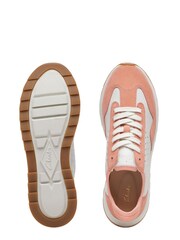 Clarks Pink DashLite Lace Shoes - Image 7 of 7