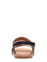 Clarks Natural Leopard PRT Comb Karsea Sun Sandals - Image 6 of 7