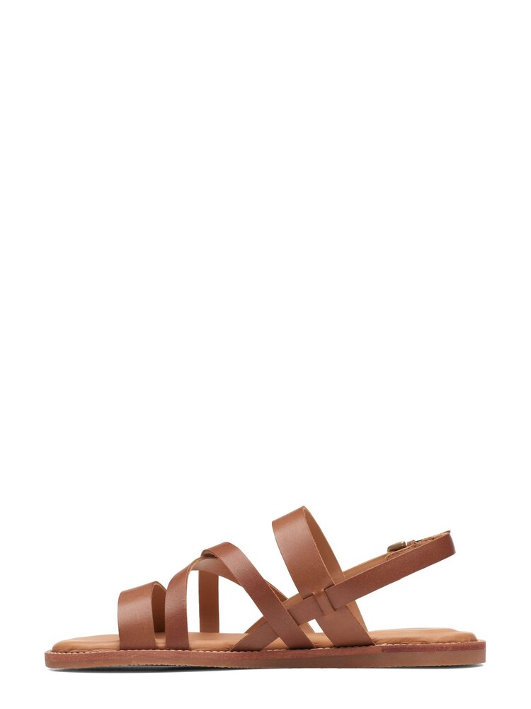 Clarks Natural Leather Karsea Sun Sandals - Image 2 of 7