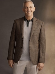Brown Check Signature Moons British Wool Rich Blazer - Image 1 of 12