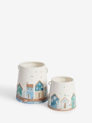 Blue/White Seaside Lantern - Image 4 of 5