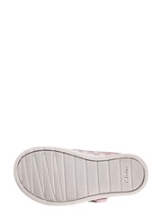 Clarks Pink Floral City Dance Wide Fit G Fit Canvas Shoes - Image 7 of 7