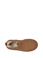 UGG Brown Neumel Platform Chelsea Boots - Image 9 of 10
