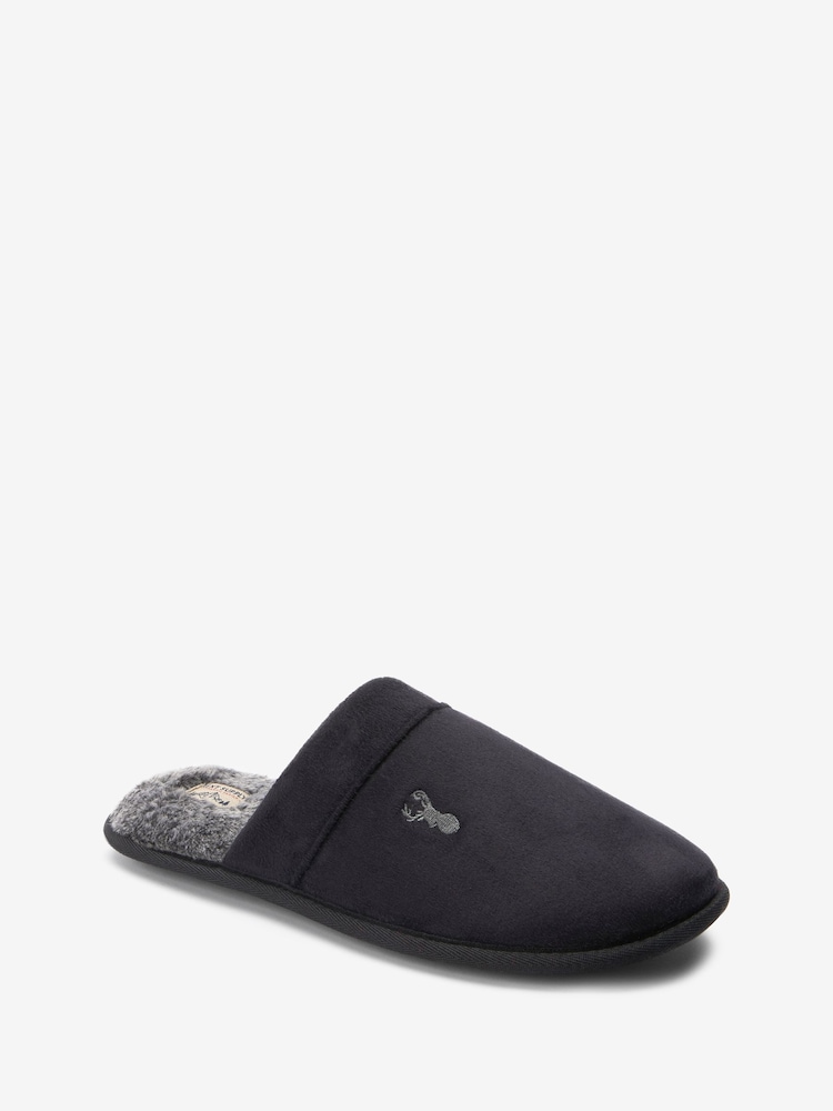 Black Mule Slippers - Image 3 of 5