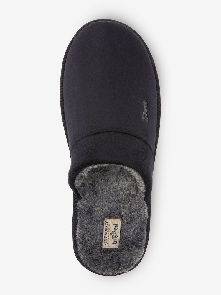 Black Mule Slippers - Image 4 of 5