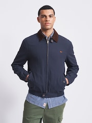 Aubin Blue Cartmel Canvas Harrington Jacket - Image 1 of 8