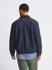 Aubin Blue Cartmel Canvas Harrington Jacket - Image 2 of 8
