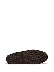 Oliver Sweeney Lastres Navy Suede Driving Shoes - Image 5 of 5