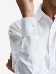 Oliver Sweeney Hawkesworth 100% Linen Shirt - Image 4 of 5
