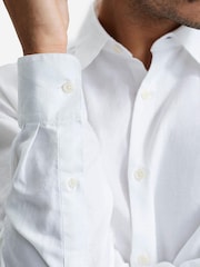 Oliver Sweeney Hawkesworth 100% Linen Shirt - Image 4 of 5