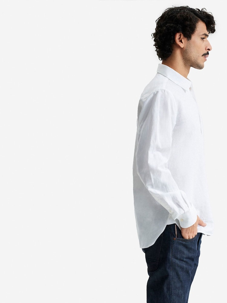 Oliver Sweeney Hawkesworth 100% Linen Shirt - Image 2 of 5