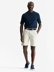 Oliver Sweeney Natural Frades Italian 100% Cotton Shorts - Image 1 of 5