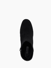Dune London Black Ottack Low Block Heel Boots - Image 5 of 6