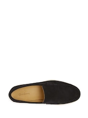 Oliver Sweeney Blue Alicante Suede Moccasin Loafers - Image 4 of 5