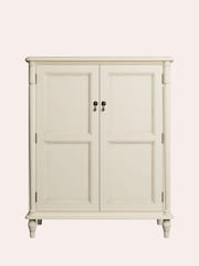 Laura Ashley Ivory Clifton Two-Door Shoe Storage Unit - Image 3 of 6