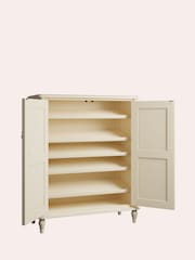 Laura Ashley Ivory Clifton Two-Door Shoe Storage Unit - Image 6 of 6