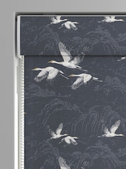 Laura Ashley Midnight Blue Animalia Made To Measure Roman Blind - Image 3 of 7