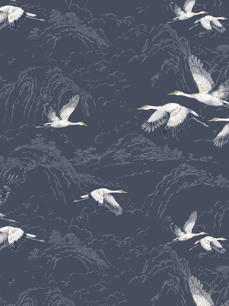 Laura Ashley Midnight Blue Animalia Made To Measure Roman Blind - Image 7 of 7