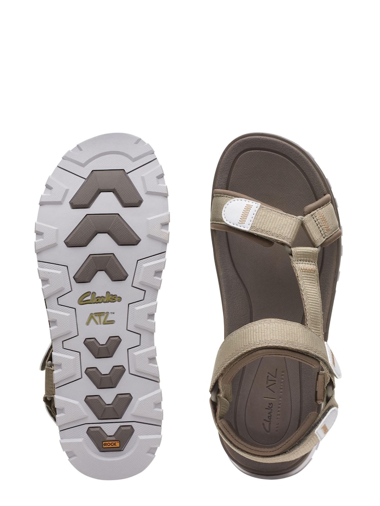 Clarks Green Combi ATL Trek Sea Sandals - Image 7 of 7