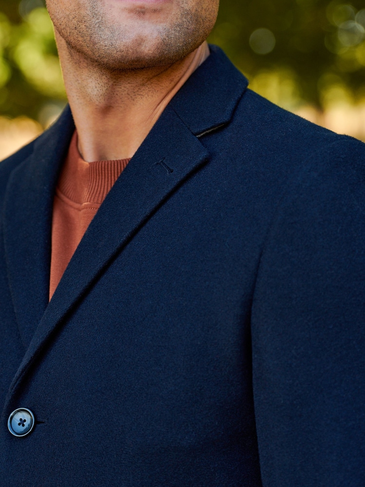 Bleu marine - Pardessus Epsom - Image 5 of 13